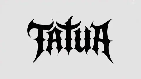 Aperçu de la police Death metal