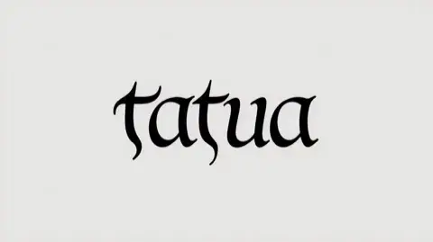 Aperçu de la police Tengwar (LOTR)