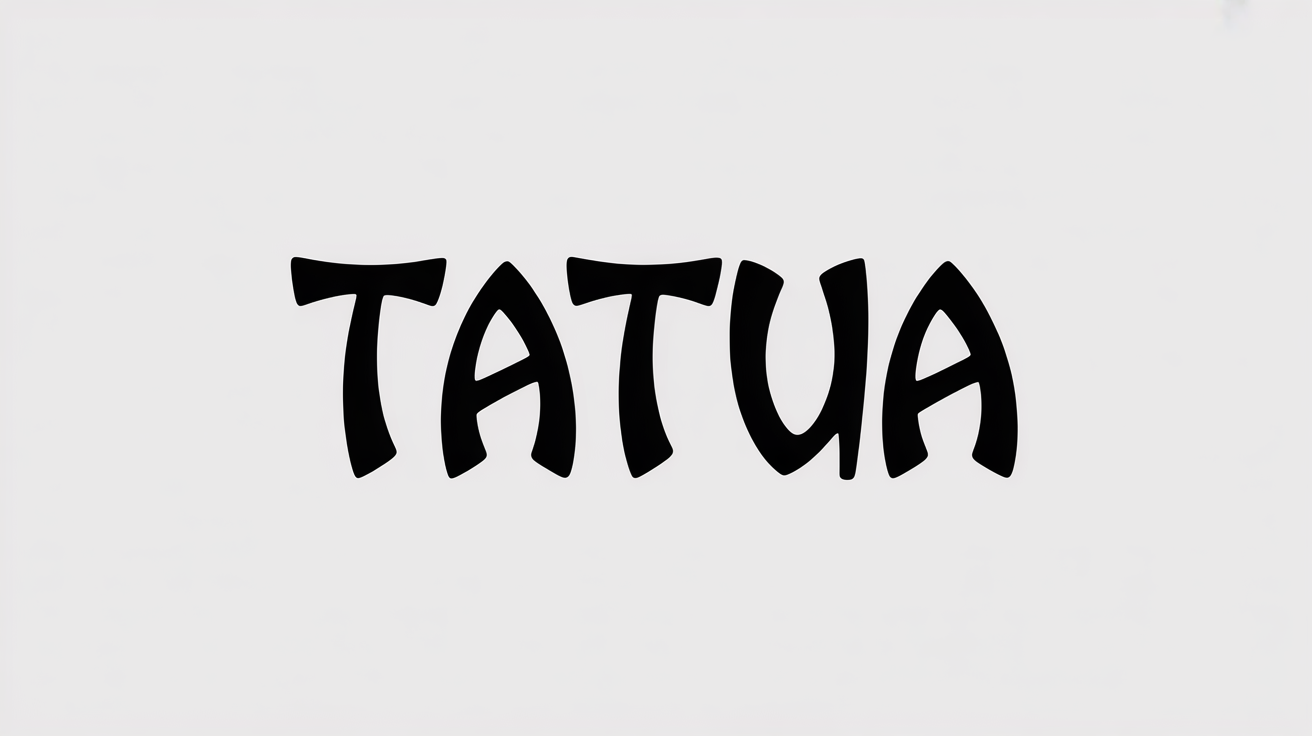 Aperçu de la police de tatouage Runes anglo-saxonnes
