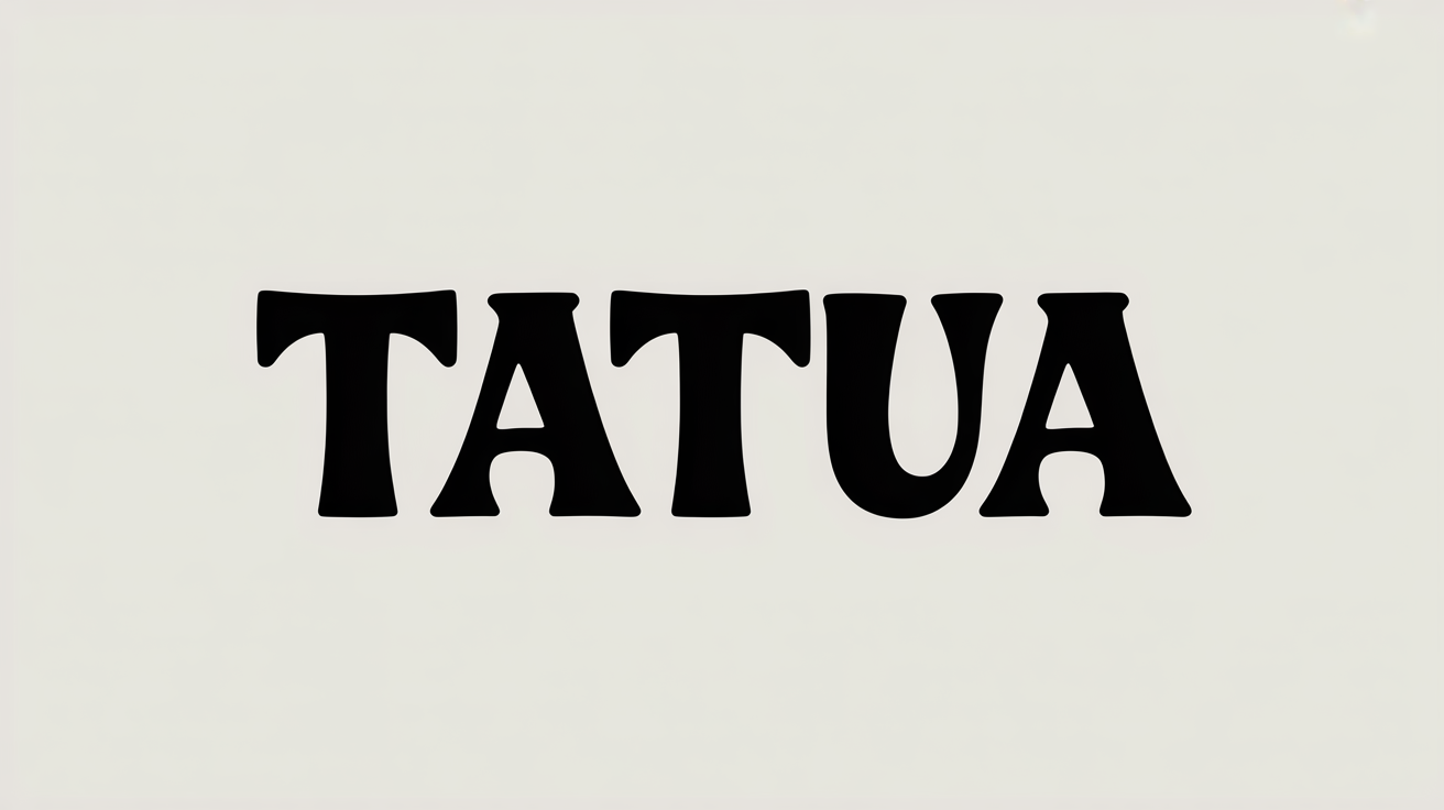 Aperçu de la police de tatouage Codex aztèque