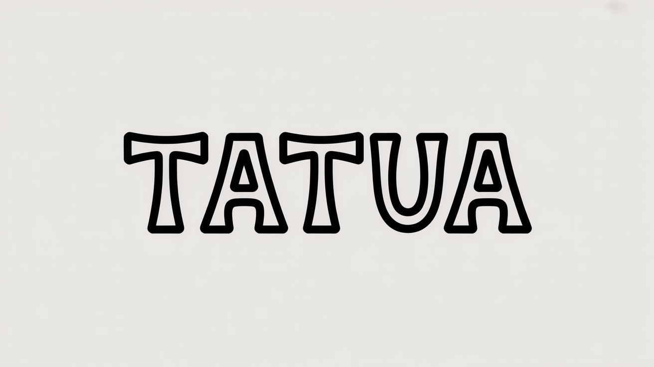 Aperçu de la police de tatouage Aztèque