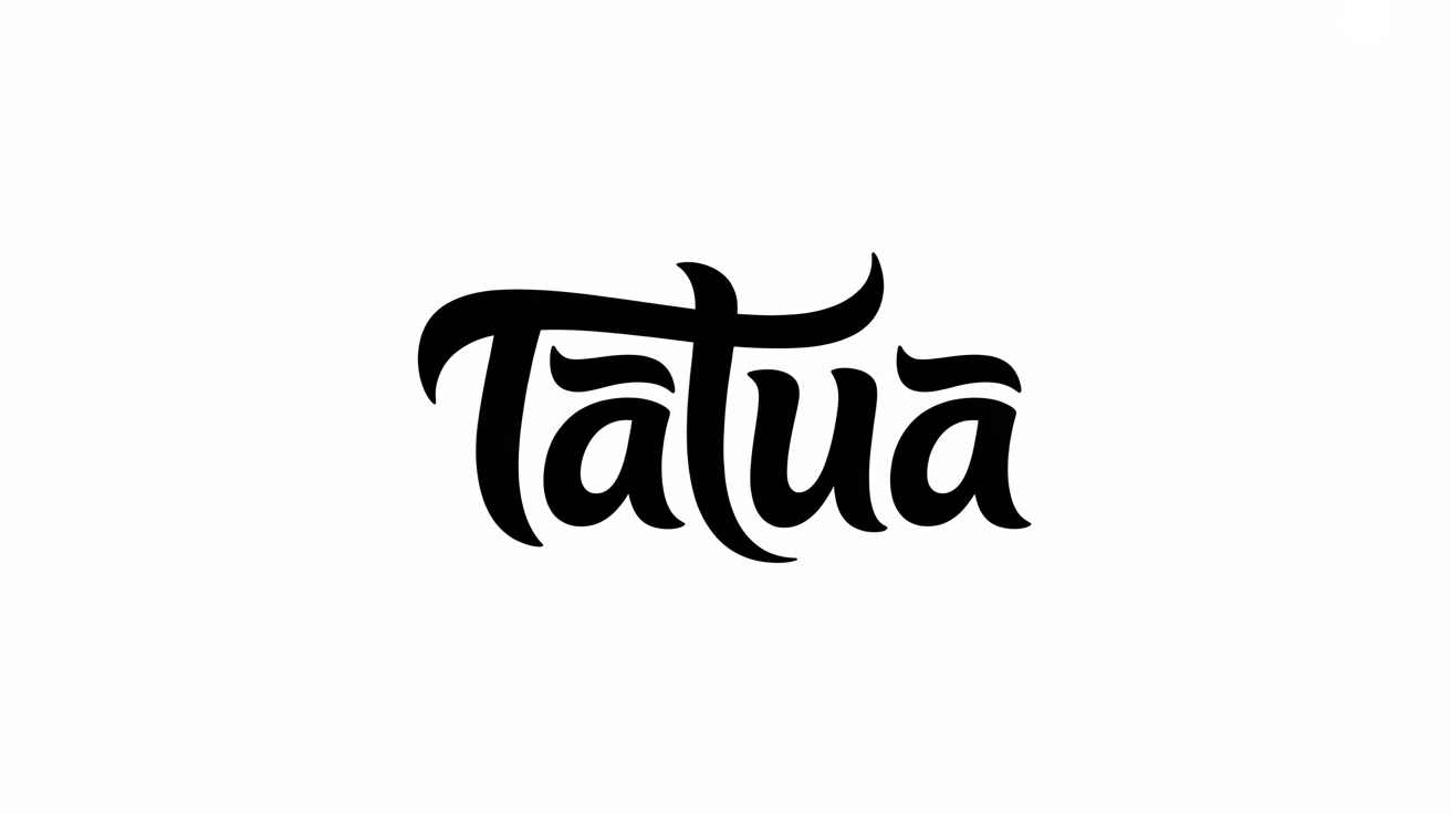 Aperçu de la police de tatouage Balinais