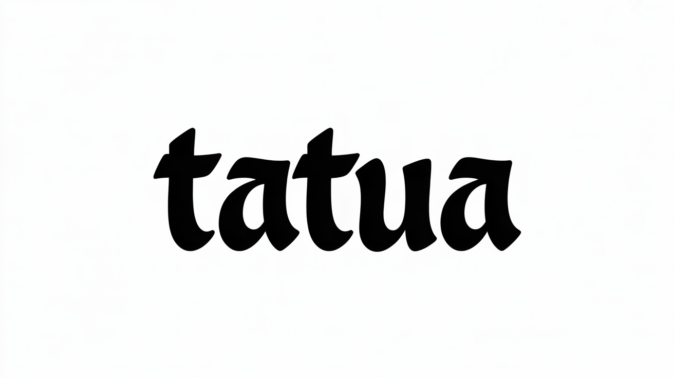 Aperçu de la police de tatouage Tifinagh (Berbère)