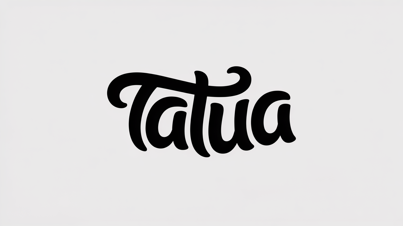 Aperçu de la police de tatouage Birman