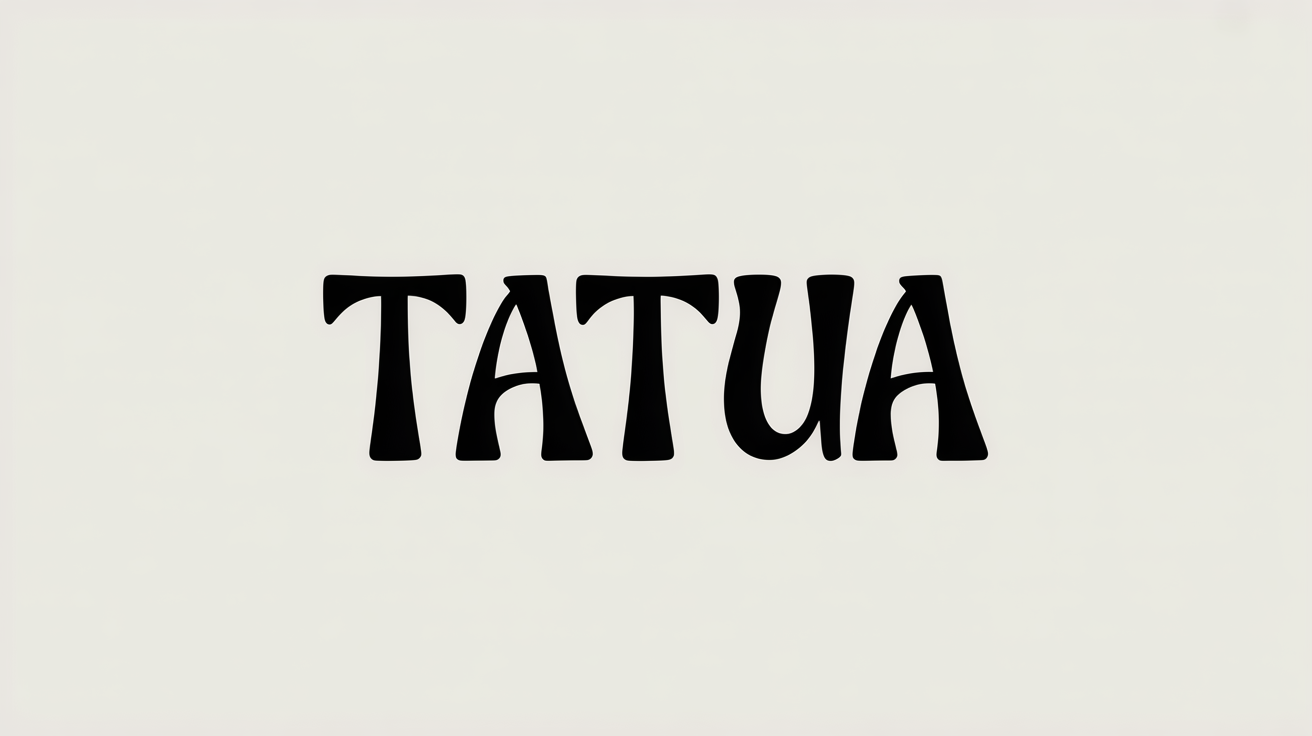 Aperçu de la police de tatouage Onciale byzantine