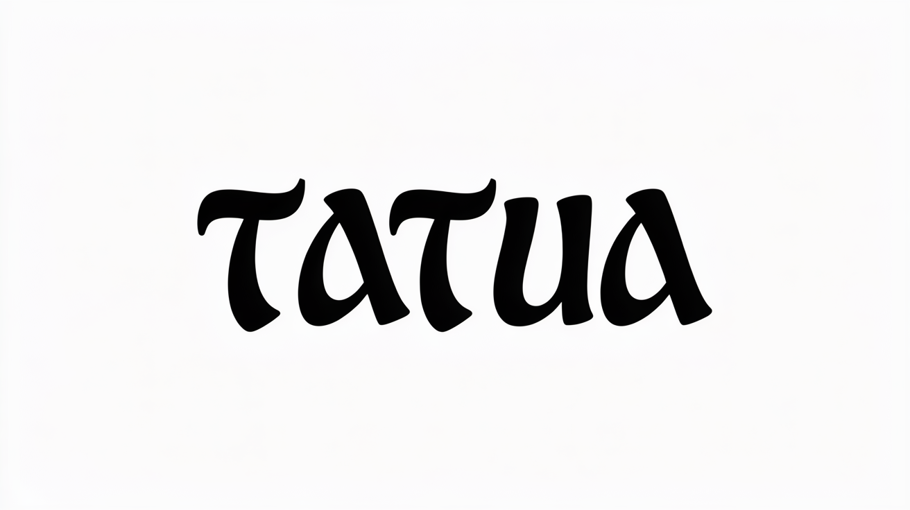 Aperçu de la police de tatouage Onciale celtique