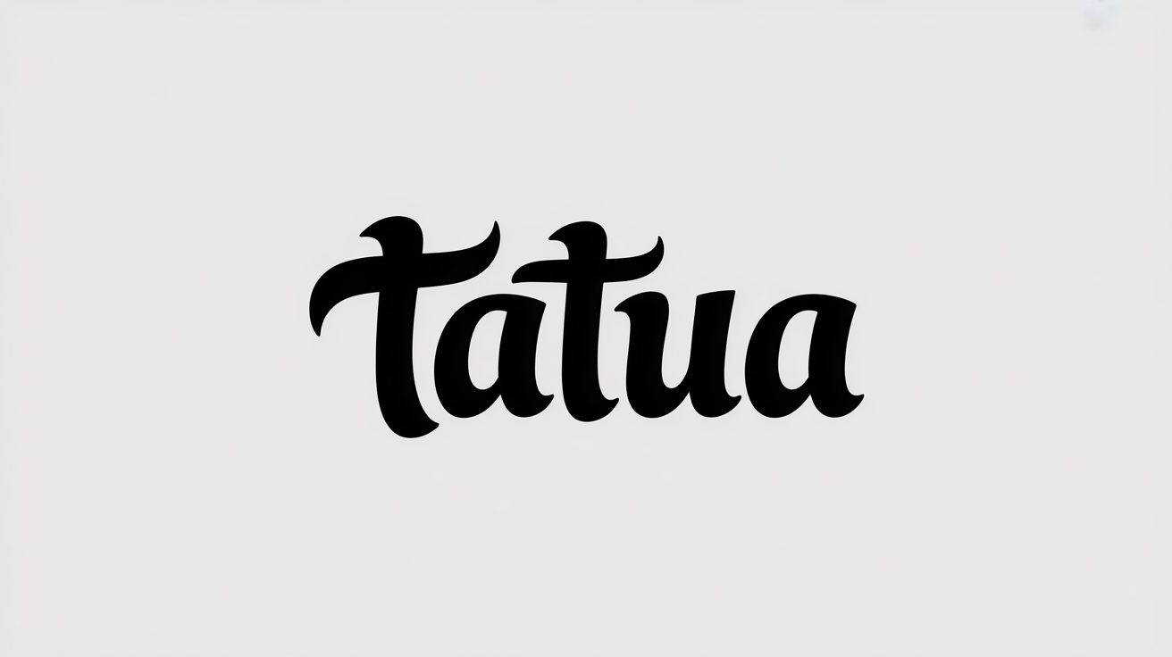 Aperçu de la police de tatouage Lishu (clérical)