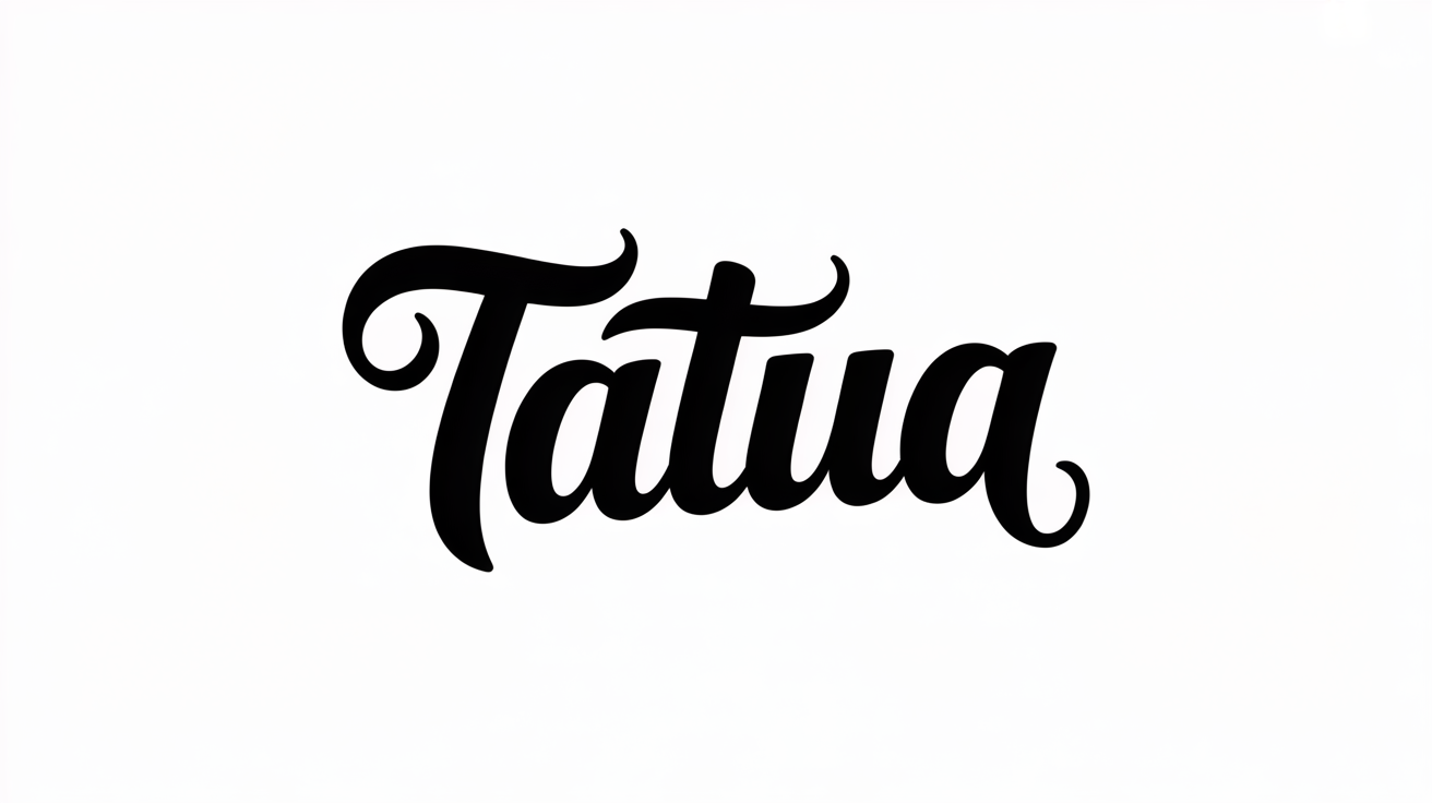 Aperçu de la police de tatouage Cyrillique