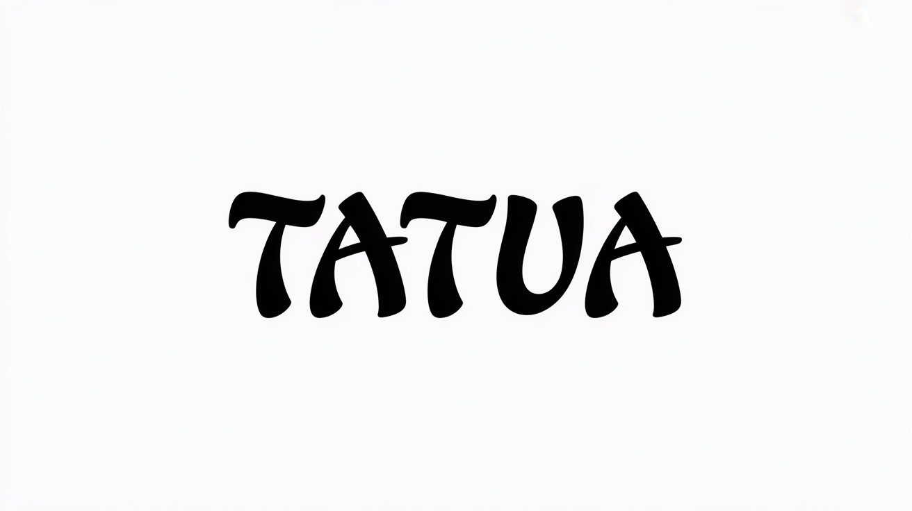 Aperçu de la police de tatouage Ge'ez / Amharique