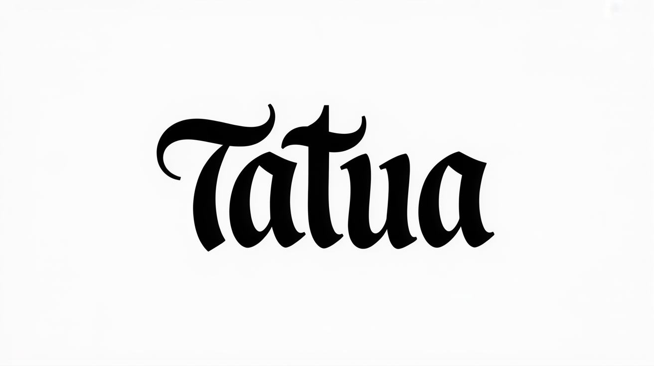 Aperçu de la police de tatouage Glagolitique