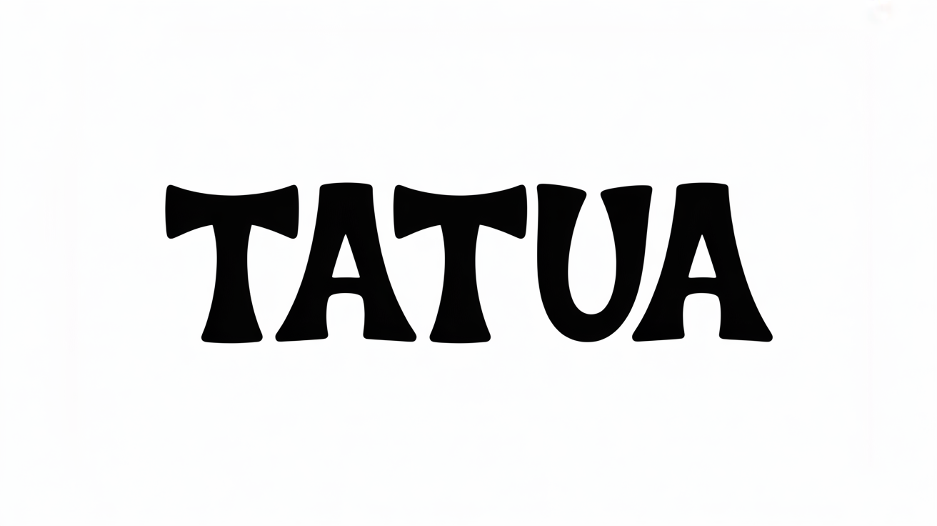 Aperçu de la police de tatouage Hawaïen