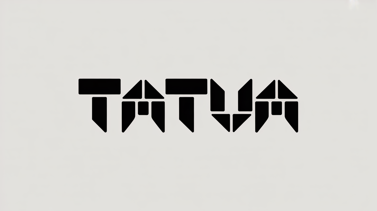 Aperçu de la police de tatouage Hangul block