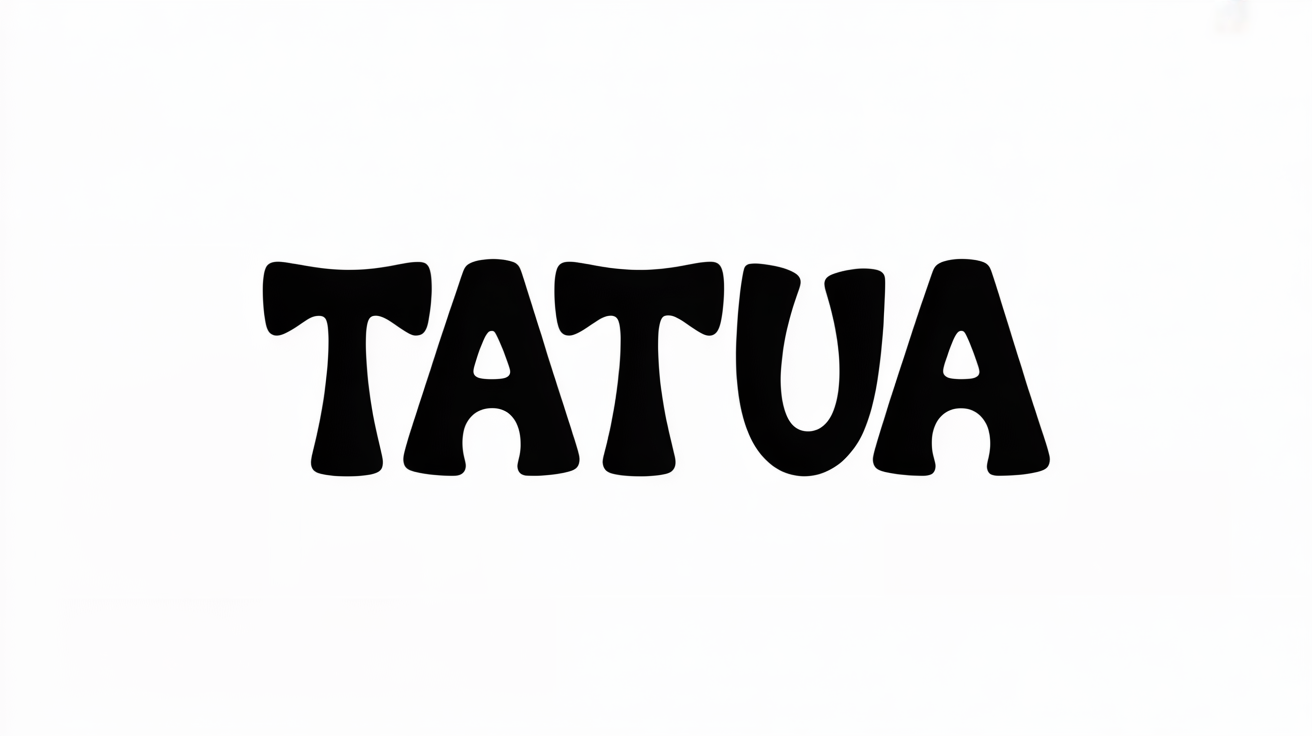 Aperçu de la police de tatouage Marquisien