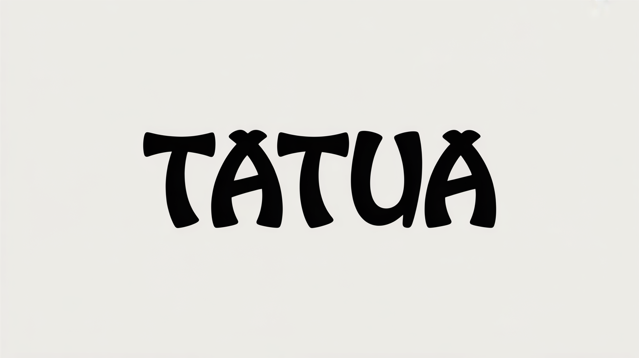 Aperçu de la police de tatouage Ogham