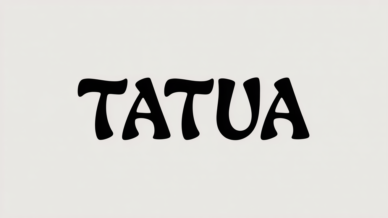 Aperçu de la police de tatouage Phénicien