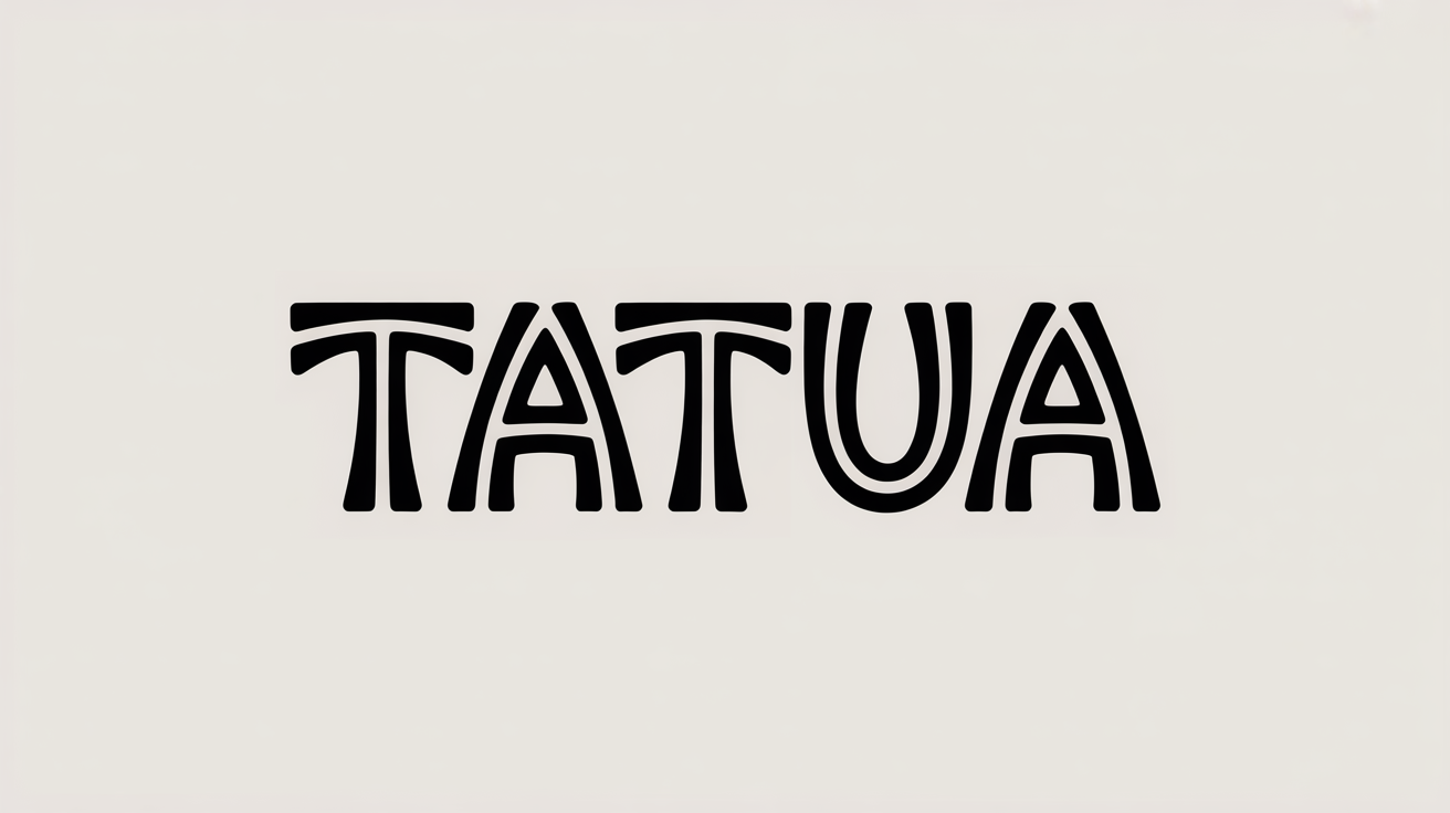 Aperçu de la police de tatouage Samoan