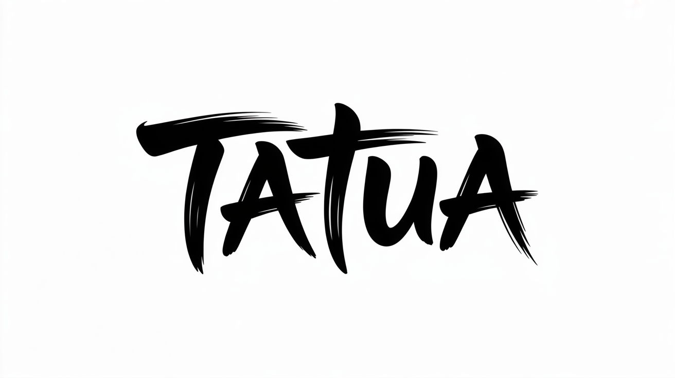 Aperçu de la police de tatouage Sumi-e