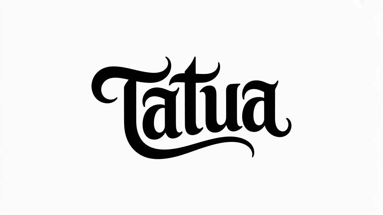 Aperçu de la police de tatouage Thaï