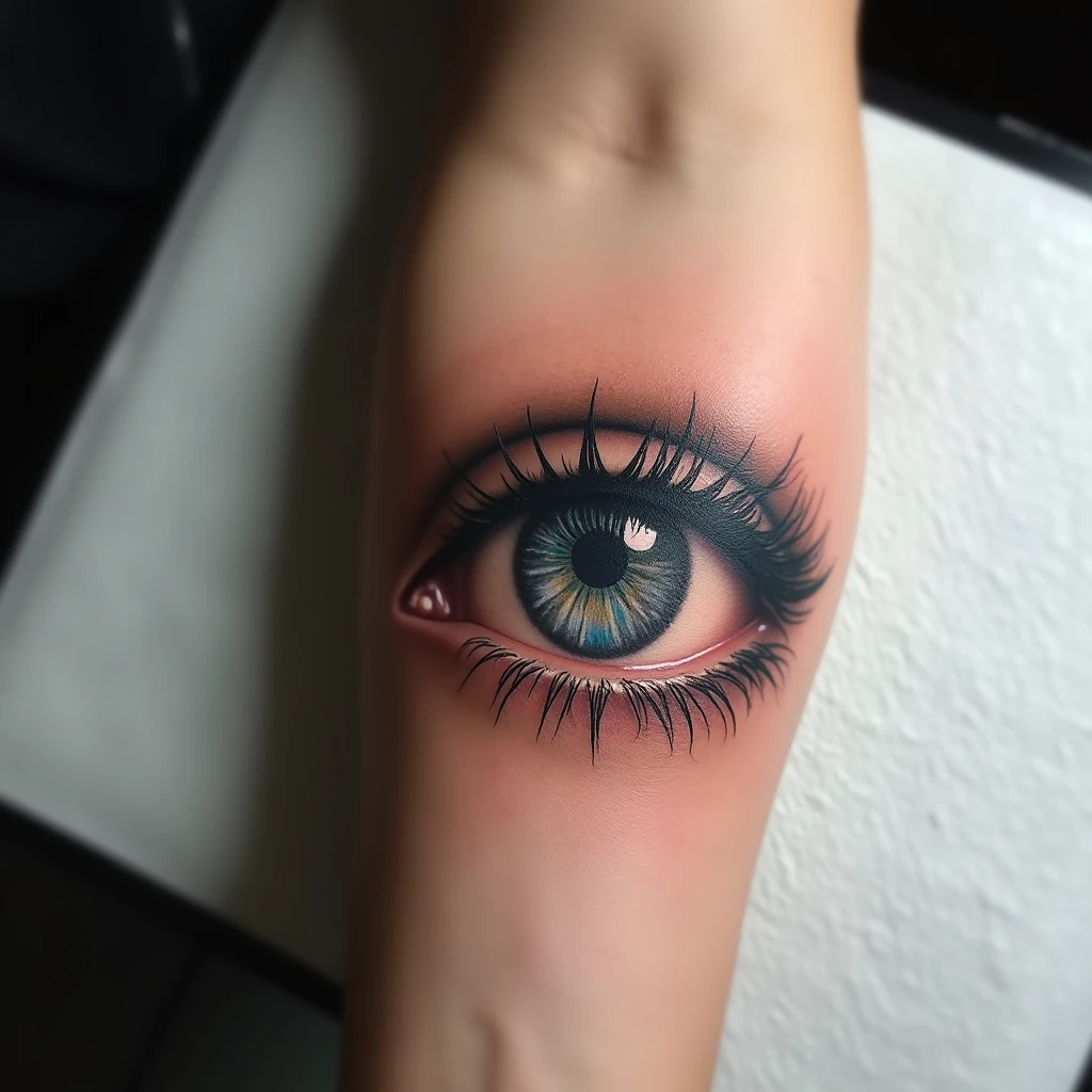 Style réaliste · œil généré par Tatua