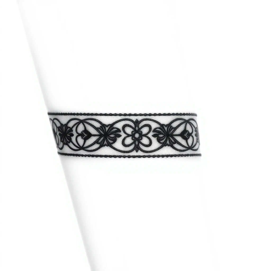 Tatouage anneau en style micro-réalisme, design généré par IA