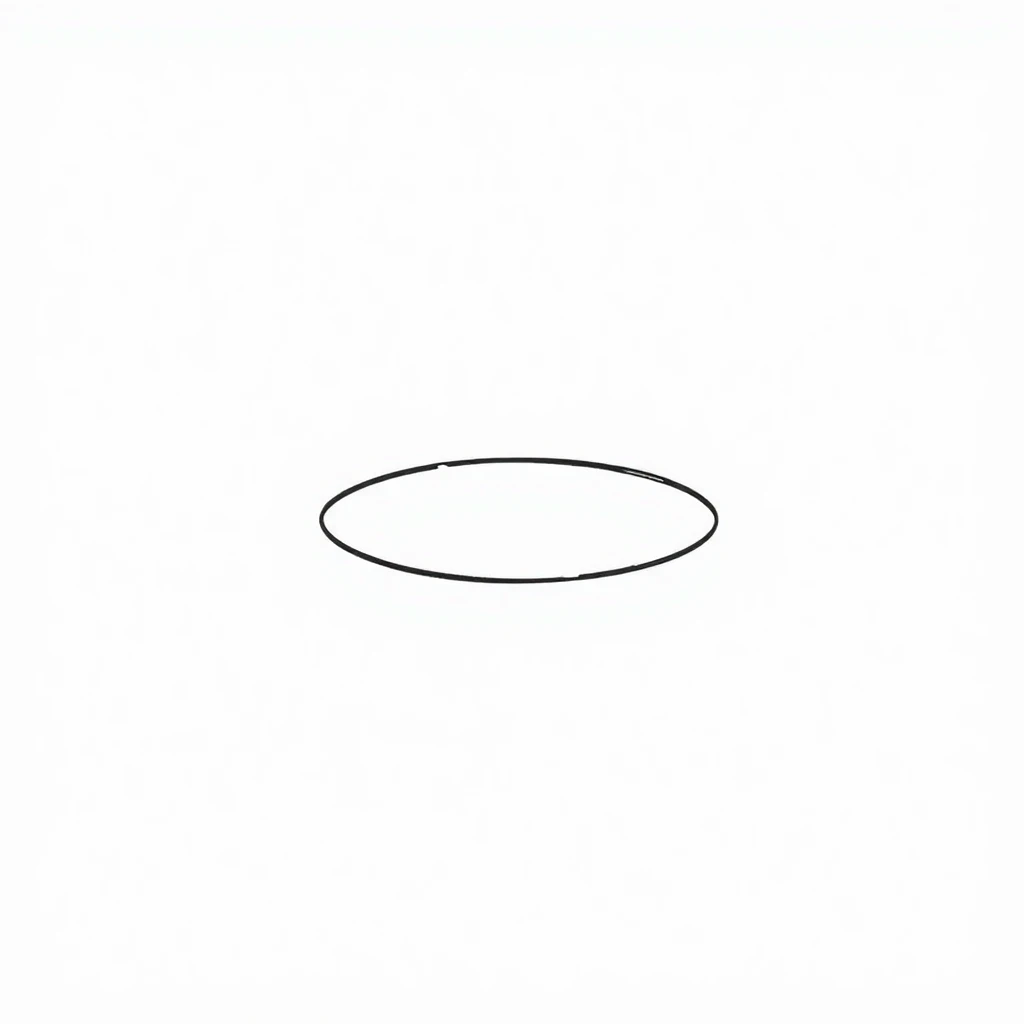Tatouage anneau en style minimaliste