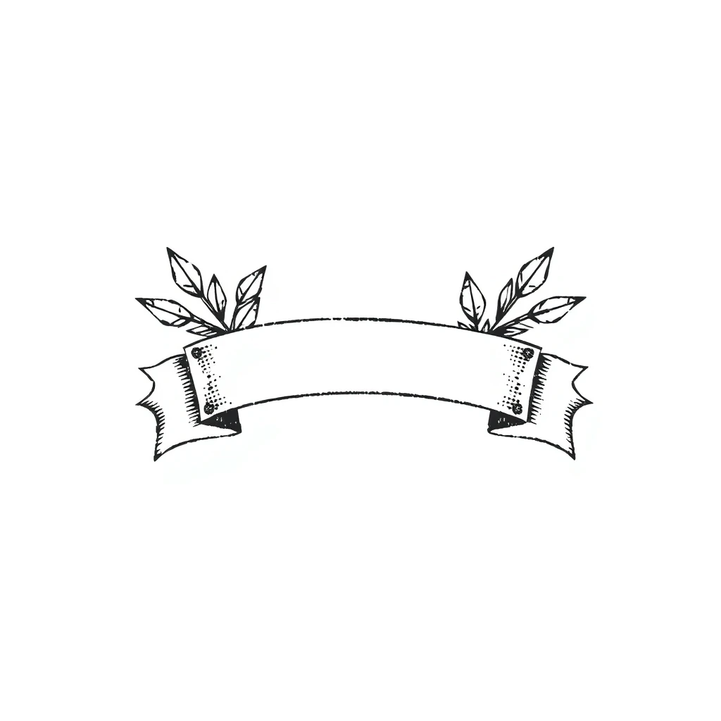 Tatouage citation en style dotwork