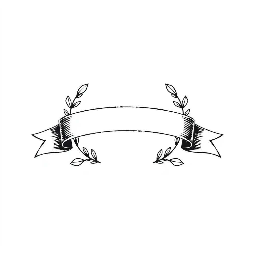 Tatouage citation en style minimaliste